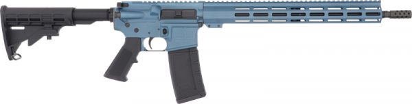 GLFA AR15 RIFLE 223 WYLDE - 16" NIT BBL BLUE TITANIUM