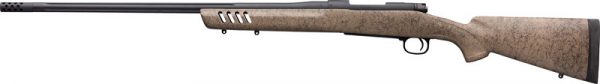 WINCHESTER MODEL 70 LONG RANGE - 308WIN 24" TAN/BLK W/ MB - Image 2