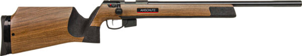 ANSCHUTZ 1761 HB MSR 22LR - 21.4" BLUED/WALNUT 2-STG