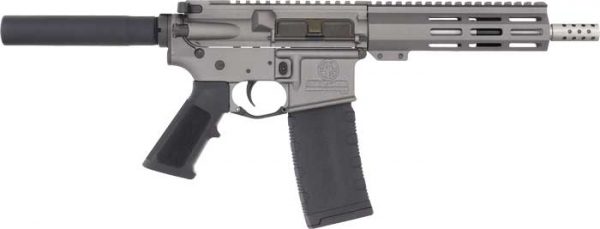 GLFA AR15 PISTOL 223 WYLDE - 7.5" STAINLESS BBL TUNGSTEN