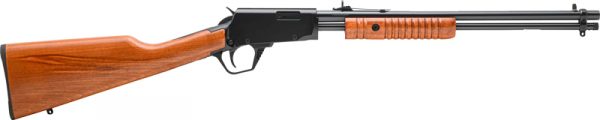 ROSSI GALLERY 22WMR PUMP - 18" 15-SHOT BLACK WOOD