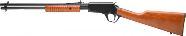 ROSSI GALLERY 22WMR PUMP - 18" 15-SHOT BLACK WOOD - Image 2