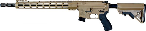 ALEXANDER TACTICAL 17HMR 18" - SPIRAL FLUTED BBL 10RD FDE - Image 2