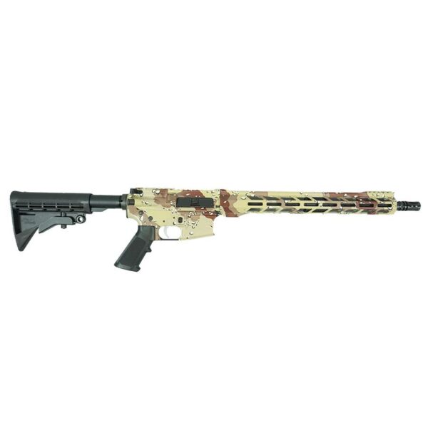Anderson Chocolate Chip Camo AM-15 Utility Rifle 5.56mm 30rd Magazine 16" Barrel 15" MLOK Handguard