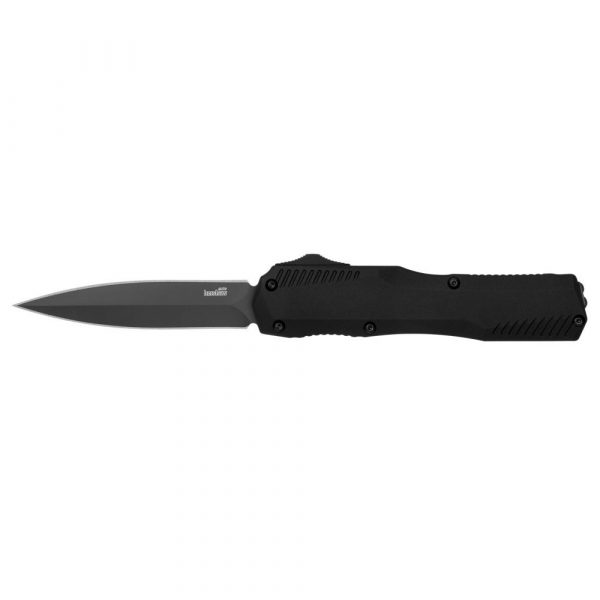 Kershaw Livewire Double Edge Automatic OTF Knife 3-1/2" Spear Point Blade Black