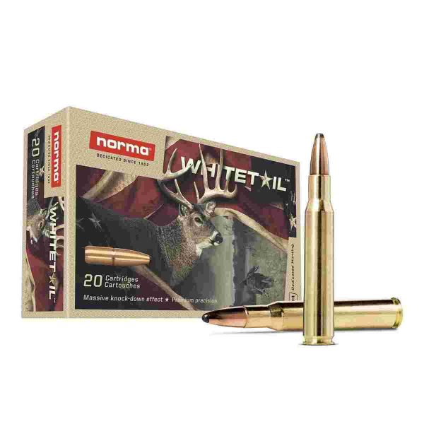 Norma WhiteTail Rifle Ammunition 30-30 Win 150gr SP 2362 fps 20/ct