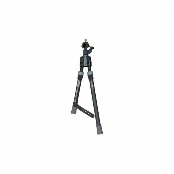 Primos Trigger Stick Gun Mounted Bipod Short Black with Spartan Technology