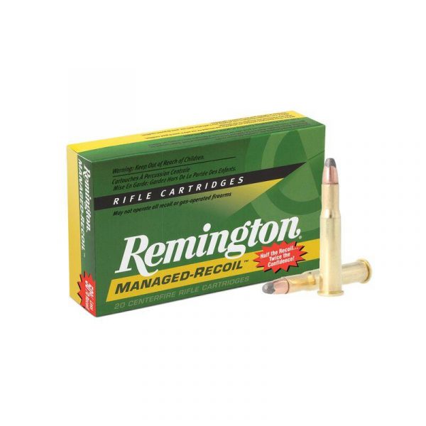 Remington Managed Recoil Rifle Ammunition .30-30 Win 125 gr Core Lokt SP 2175 fps 20/ct