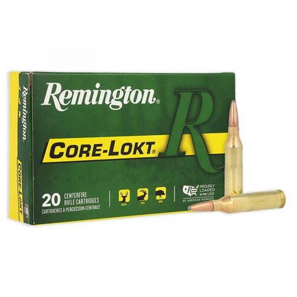 Remington Core-Lokt Rifle Ammunition .243 Win 100 gr PSP 2960 fps 20/ct