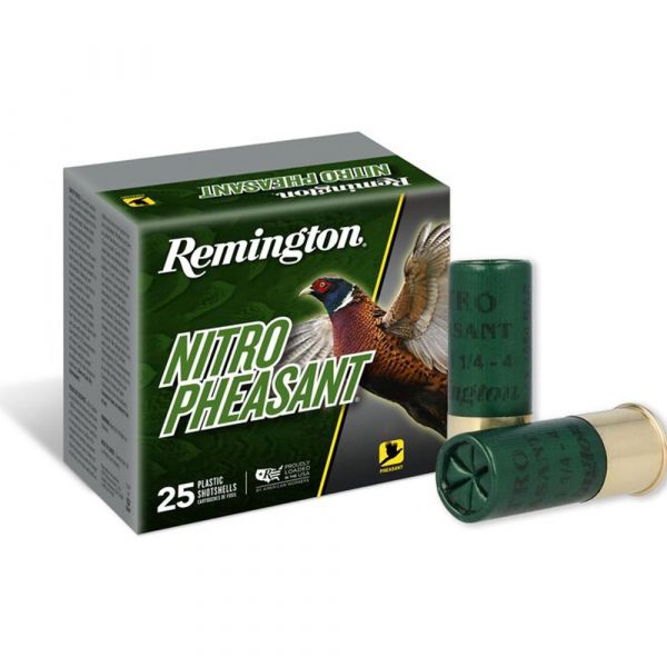 Remington Nitro Pheasant Shotshells 12 ga 2-3/4 in 1-3/8 oz #4 1300 fps 25/ct