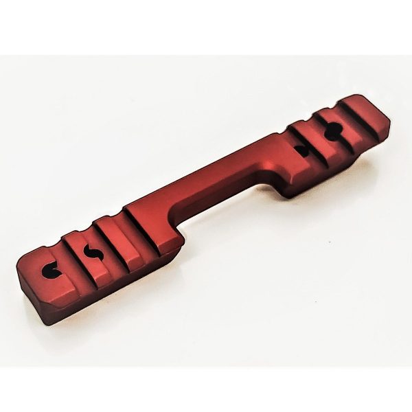 Talley Picatinny Base for Winchester Xpert 22 Rifles STD 0 MOA - RED Anodized