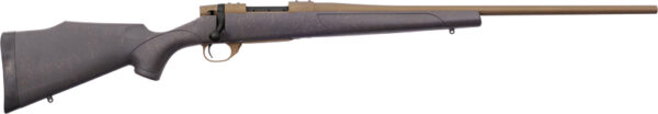 WEATHERBY VANGUARD WEATHRGUARD - 25-06REM 24" BRONZE/BLACK POLY