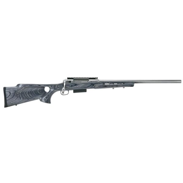 Savage Arms 220 Thumbhole Stainless Shotgun 20ga 3" Chamber 2rd Capacity 22" Barrel Pepper Wood Stock