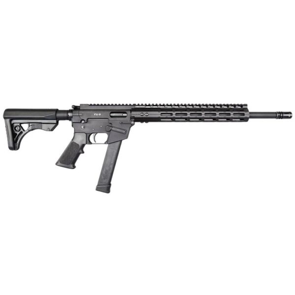 Freedom Ordnance FXR-FX9 Carbine Rifle 9mm Luger 33rd Magazine 16" Barrel MLOK Forearm 6 Position Stock