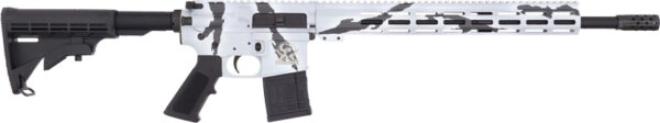 GLFA AR15 450 BUSHMASTER - 18" NIT BBL PURSUIT SNOW CAMO