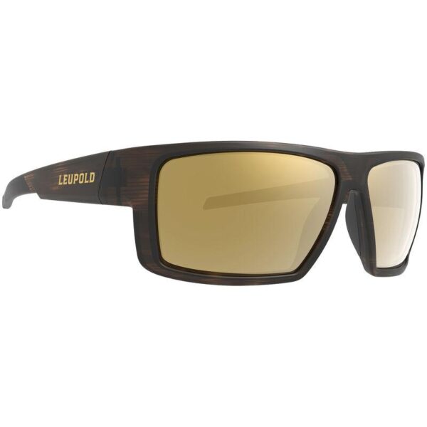 Leupold Switchback Shooting Glasses Matte Tortoise with Bronze Mirror